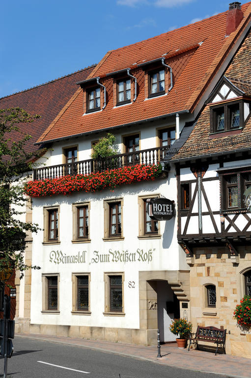 מלון קלשטאדט Weinkastell Zum Weissen Ross מראה חיצוני תמונה